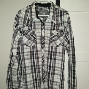 BKE Button Down Shirt XXL Athletic Fit
